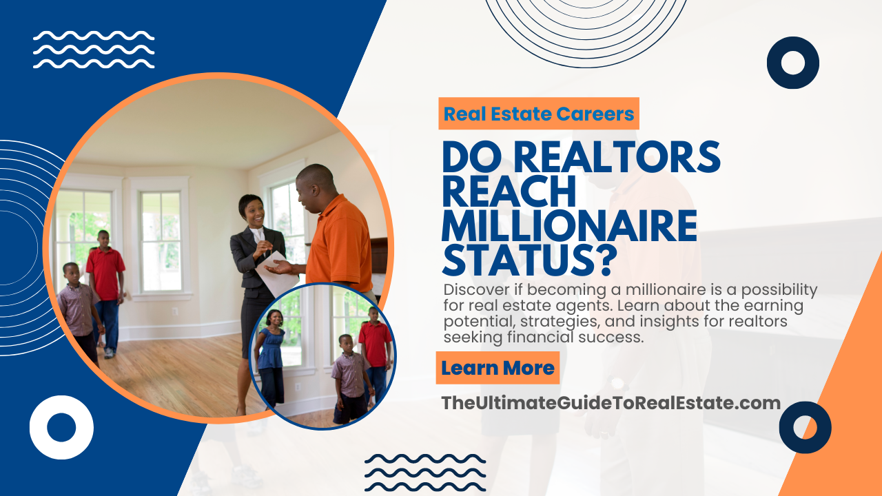 Discover if becoming a millionaire is a possibility for real estate agents. Learn about the earning potential, strategies, and insights for realtors seeking financial success.